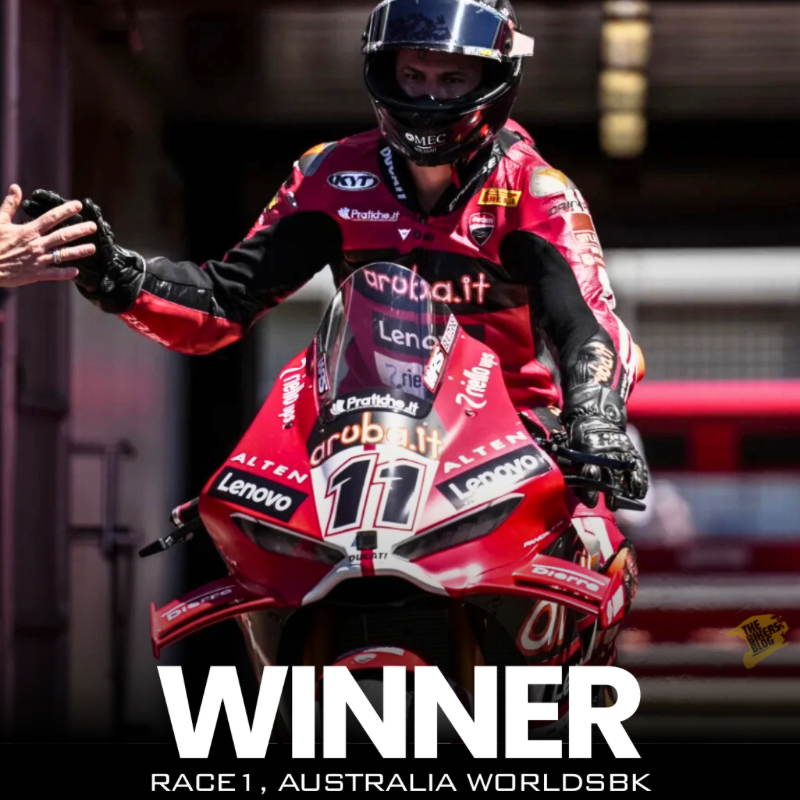 Bulega wins Race 1 at Phillip Island