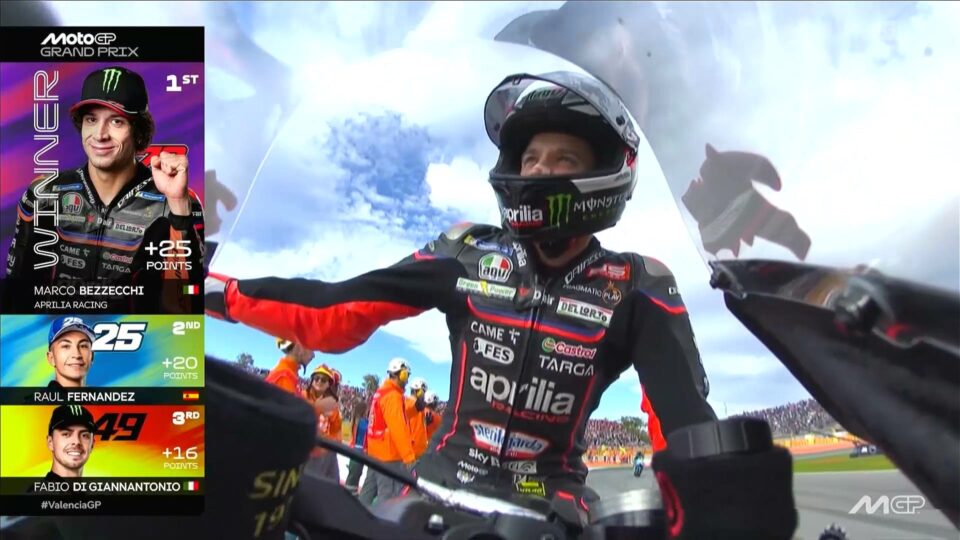 Bezzecchi Wins Thai GP as Marquez Hit by Late Puncture