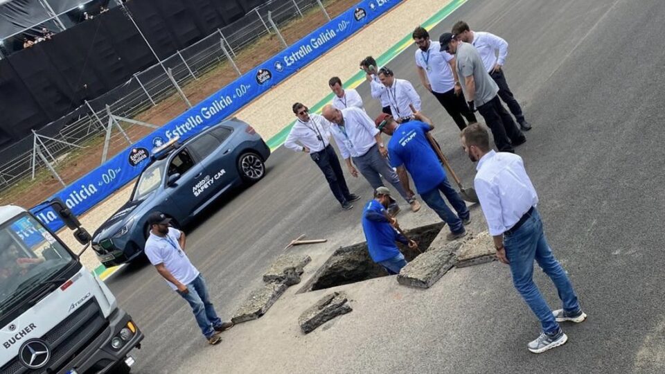 MotoGP Brazil Weekend Goes From Bad to Worse as Sinkhole Threatens Sprint Race