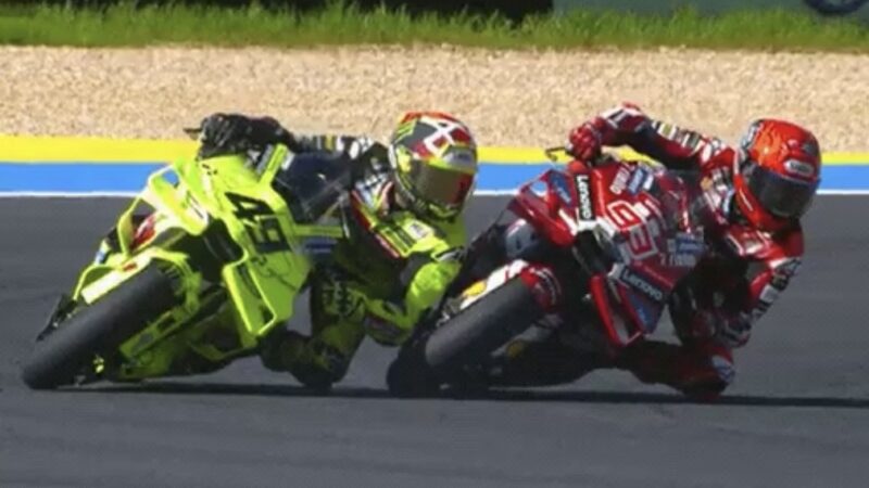 Marquez loses podium fight after grip issues in Brazil race