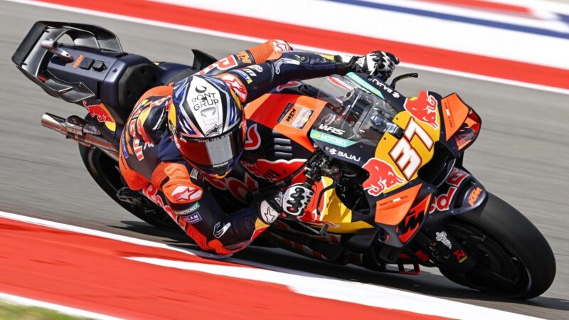 Acosta Leads Tight COTA FP1 With Three Manufacturers Split by a Tenth