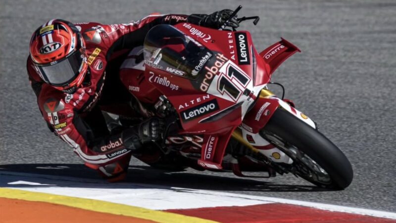 Bulega on Pole at Portimao as All Ducati Front Row Sets Up Race 1 Showdown