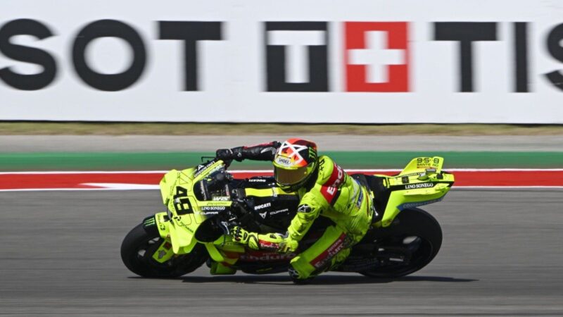 Di Giannantonio Tops Ducati For Fourth Race Running as Bagnaia Fades to Tenth at COTA