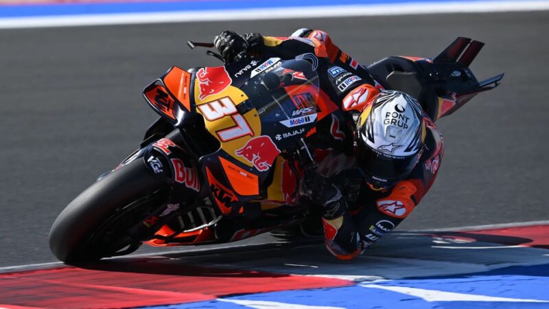 Acosta Faces Tyre Pressure Probe After Finishing Third in COTA Sprint Race