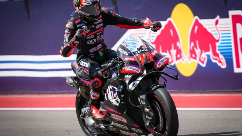 Bezzecchi Makes History With Fifth Straight MotoGP Win and New Laps Led Record at COTA