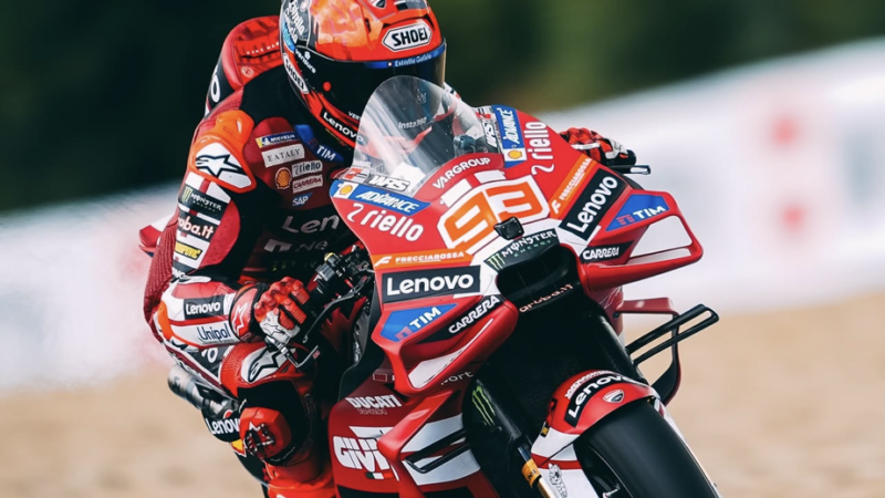 Tardozzi Says Ducati and Aprilia Now Equal in MotoGP Title Fight
