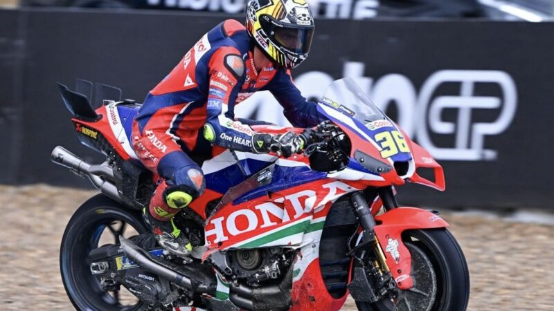 Mir Hit With Double Long Lap Penalty for Ignoring Jerez Black and Orange Flag