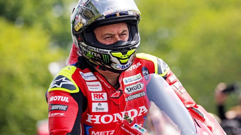 TT Legend McGuinness Races at BSB Oulton Park to Stay Sharp for NW200 and TT