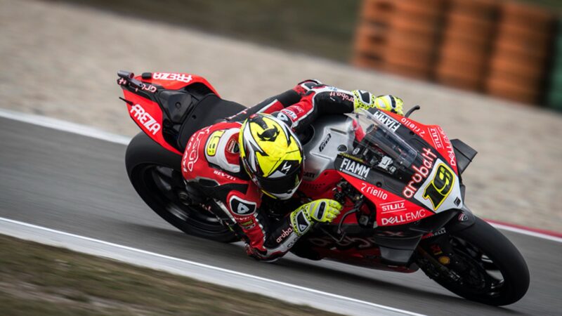 Bautista Fractures Ankle in FP3 and Misses Most WorldSBK Race 1