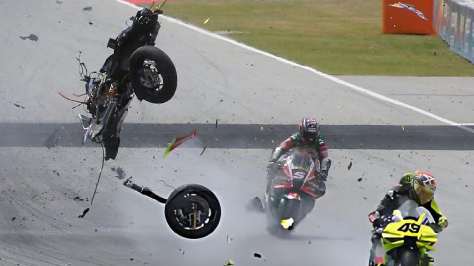 Marquez Hospitalised After Acosta Technical Issue Triggers Catalunya Crash