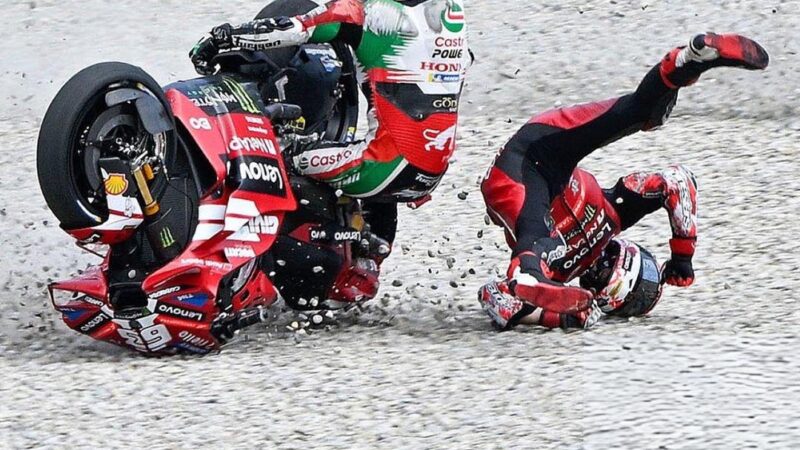 Zarco Taken to Hospital After Turn 1 Crash in Catalunya Restart