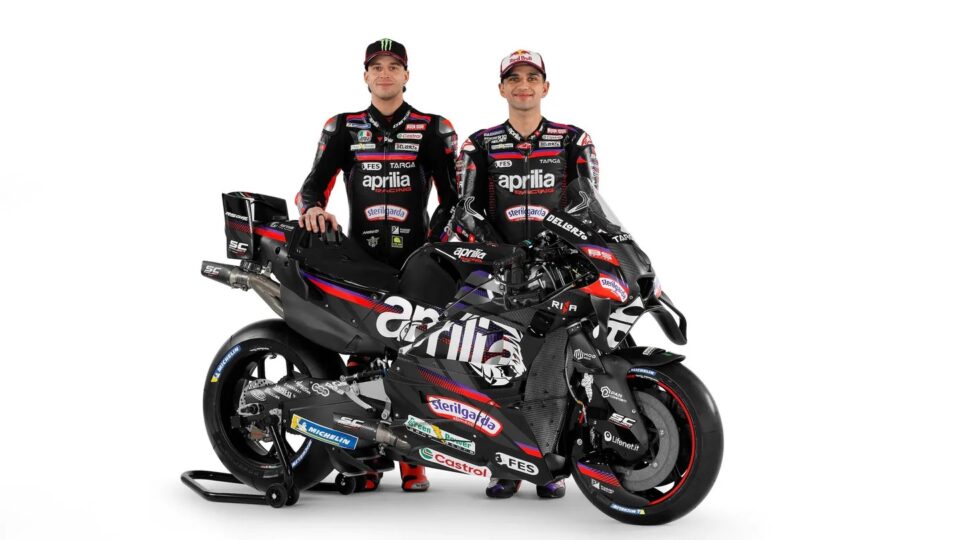 Aprilia End Title Sponsor Wait as Monster Energy Deal Confirmed