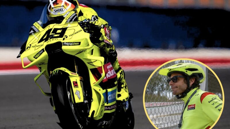 Rossi Spots Telemetry Details with Naked Eye Says Di Giannantonio