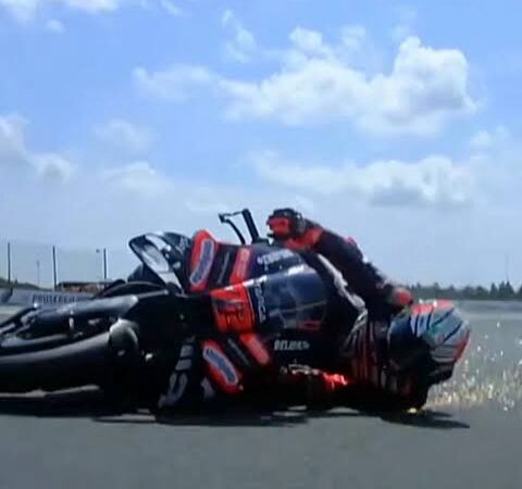 Bezzecchi Cleared of Injury After Assen Crash