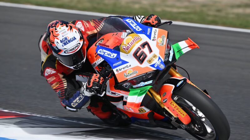 Alberto Surra Gets His First WorldSBK Podium